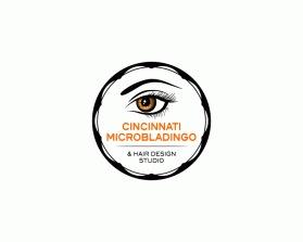 Cincinnati Microblading &amp; hair design studio  entry by dsdezign