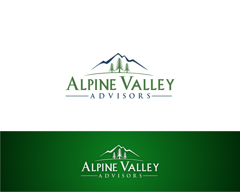 Logo Design for Alpine Valley Advisors