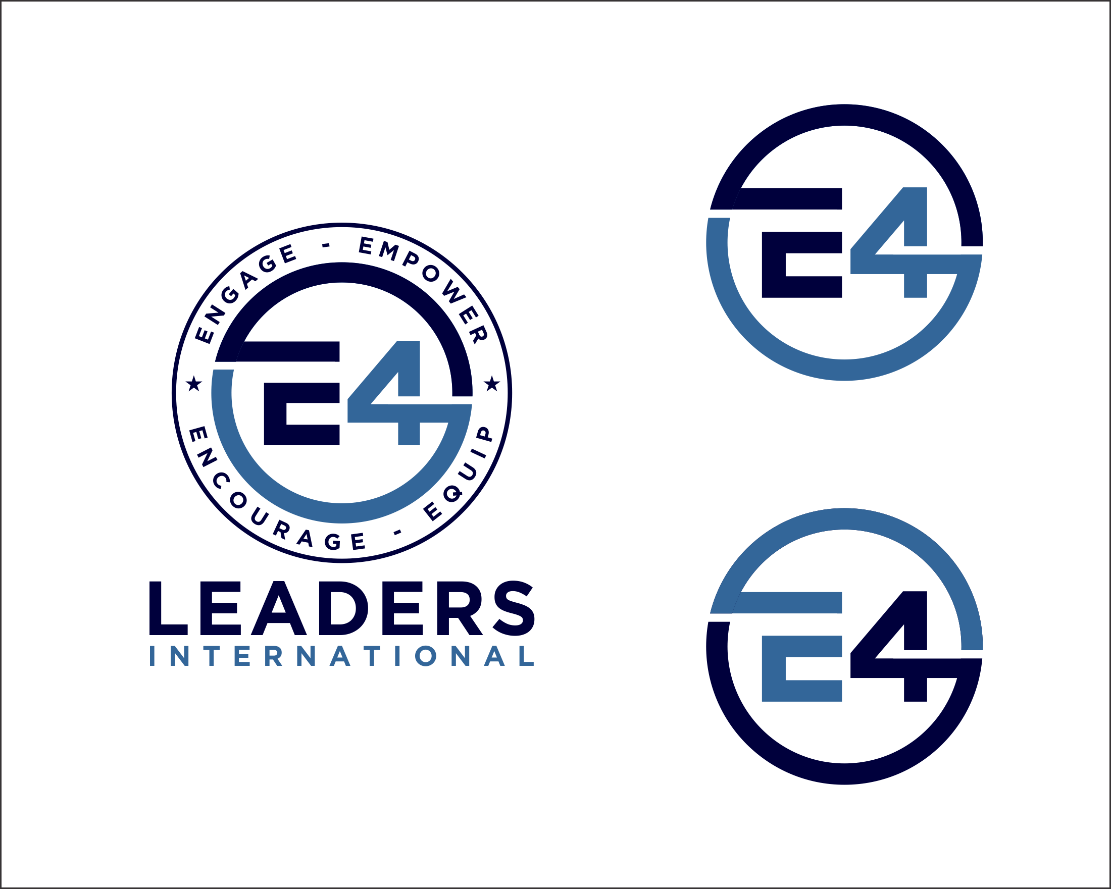 Logo Design for E4LEADERS INTERNATIONAL
