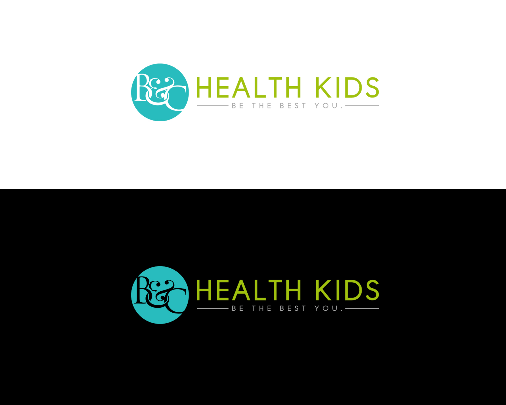 Logo Design for B&C Health Kids