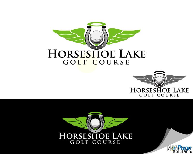 Logo Design for Horseshoe Lake Golf Course