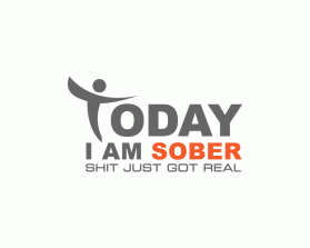 Today I am Sober entry by dsdezign