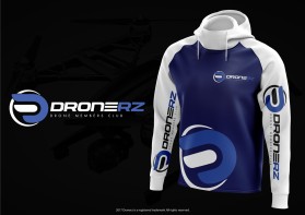 Winning entry: DronerZ Members Site Logo entry by Derian Huw Jones
