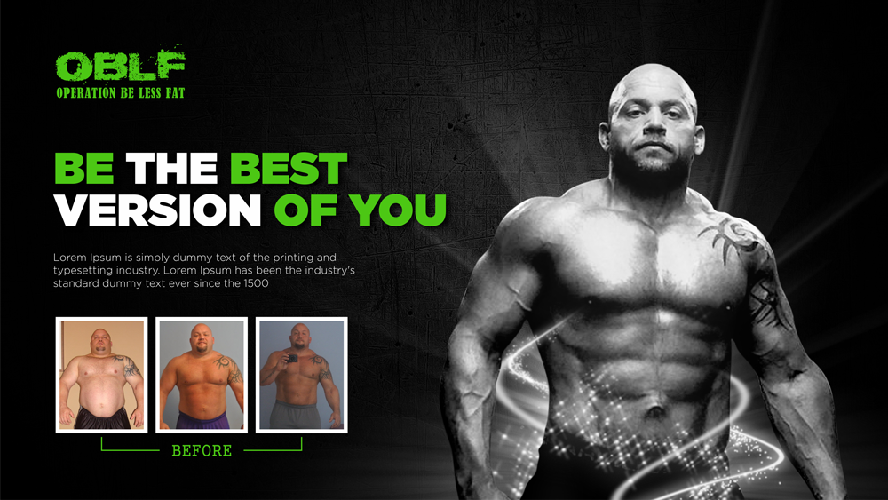 Graphic Design for www.operationbelessfat.com