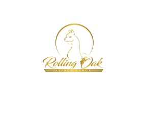 Winning entry: Rolling Oak Alpaca Ranch entry by JBsign