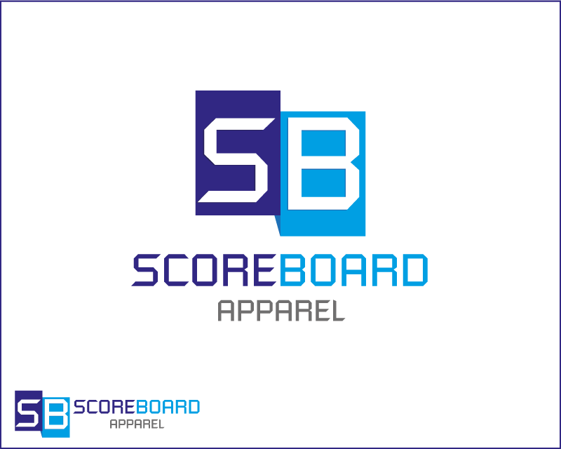 Logo Design for Scoreboard Apparel