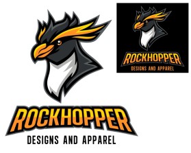 Logo for Screen Printing Company with Penguin Logo entry by Digiti Minimi