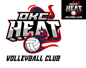 OKC HEAT VOLLEYBALL CLUB entry by Digiti Minimi