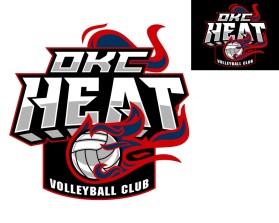 OKC HEAT VOLLEYBALL CLUB entry by Digiti Minimi