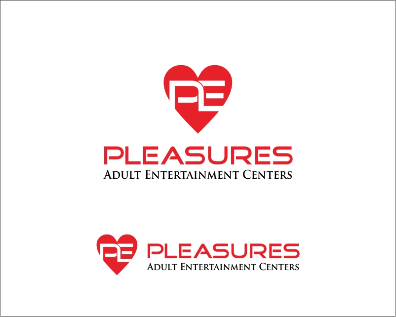 Logo Design for Pleasures Adult Entertainment Centers