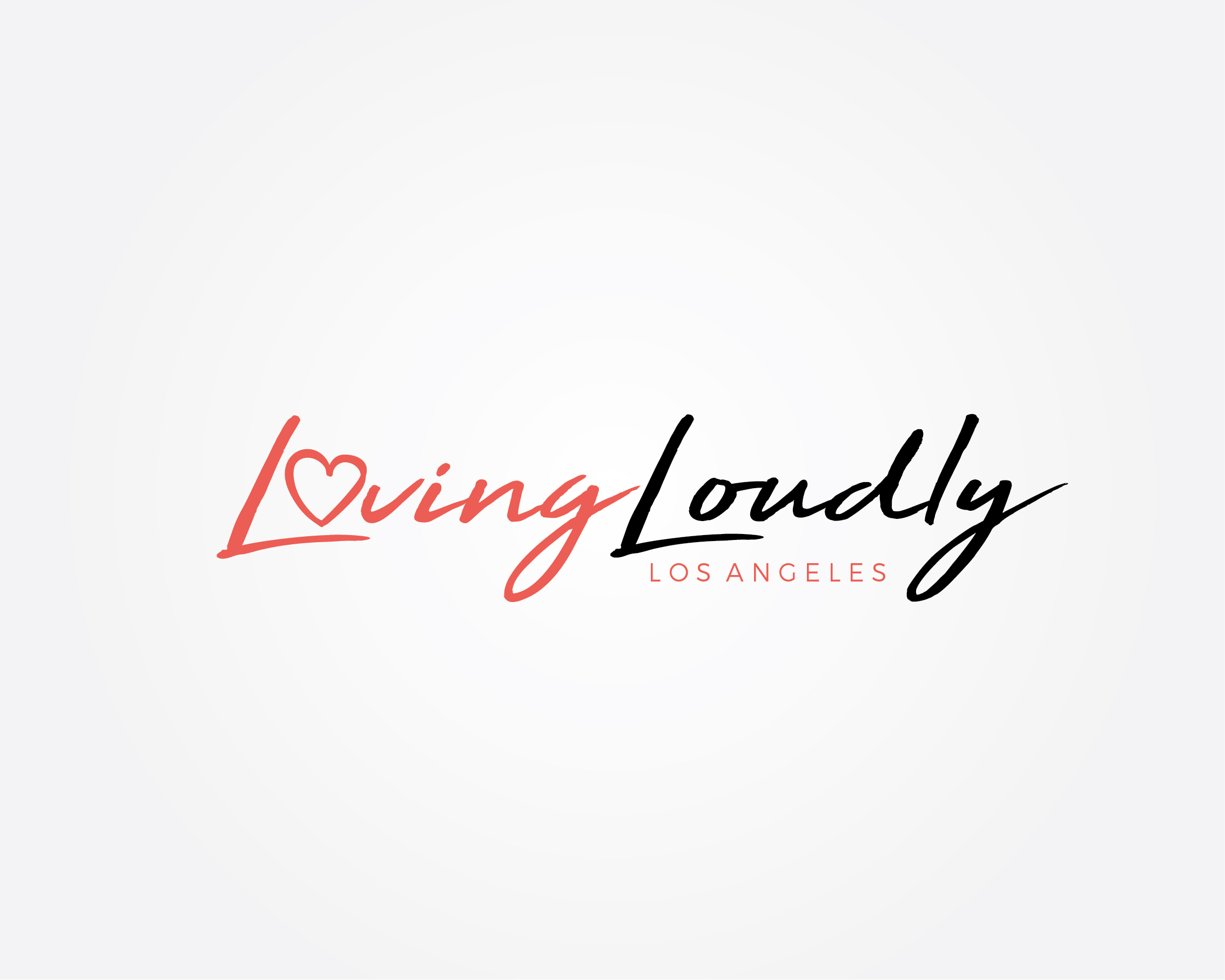 Logo Design for LOVING LOUDLY