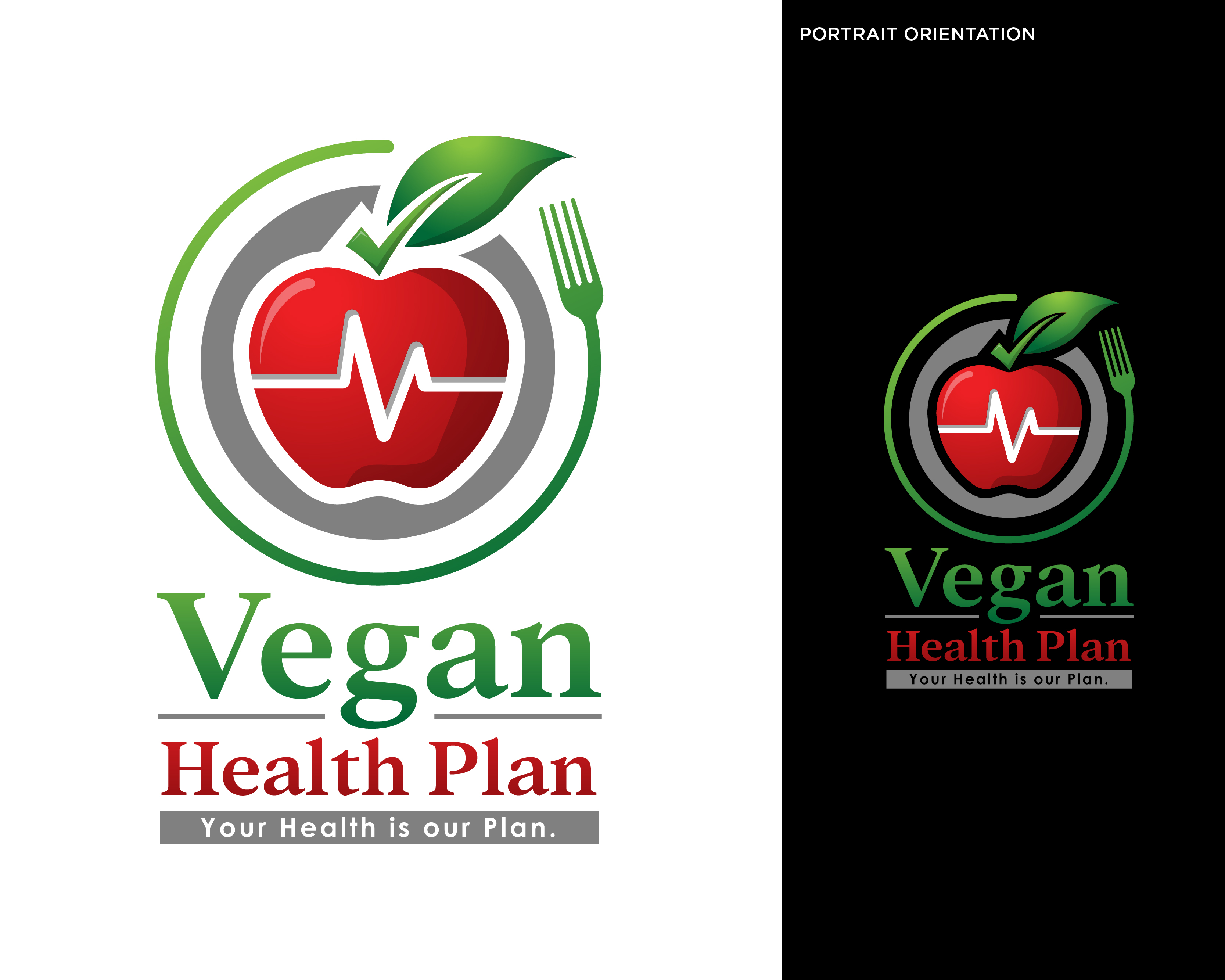 Logo Design for Vegan Health Plan