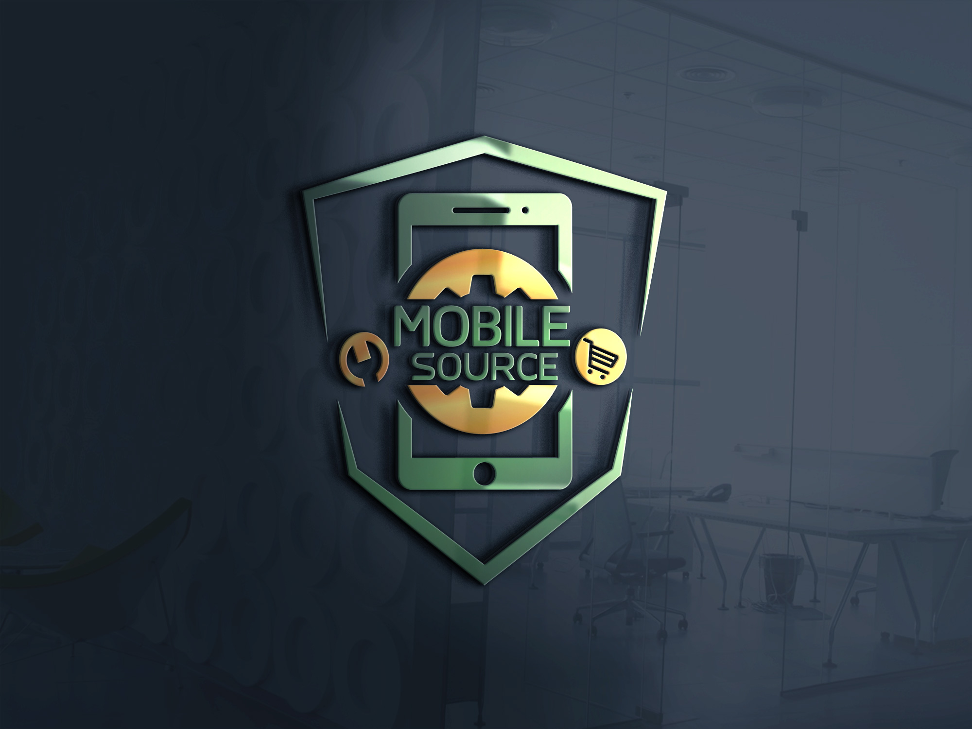 Logo Design for MOBILE SOURCE