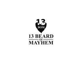 13 Beards Of Mayhem entry by oomar_graphix