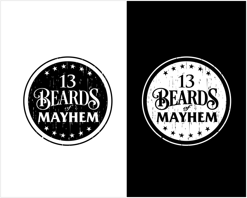 Logo Design for 13 Beards Of Mayhem