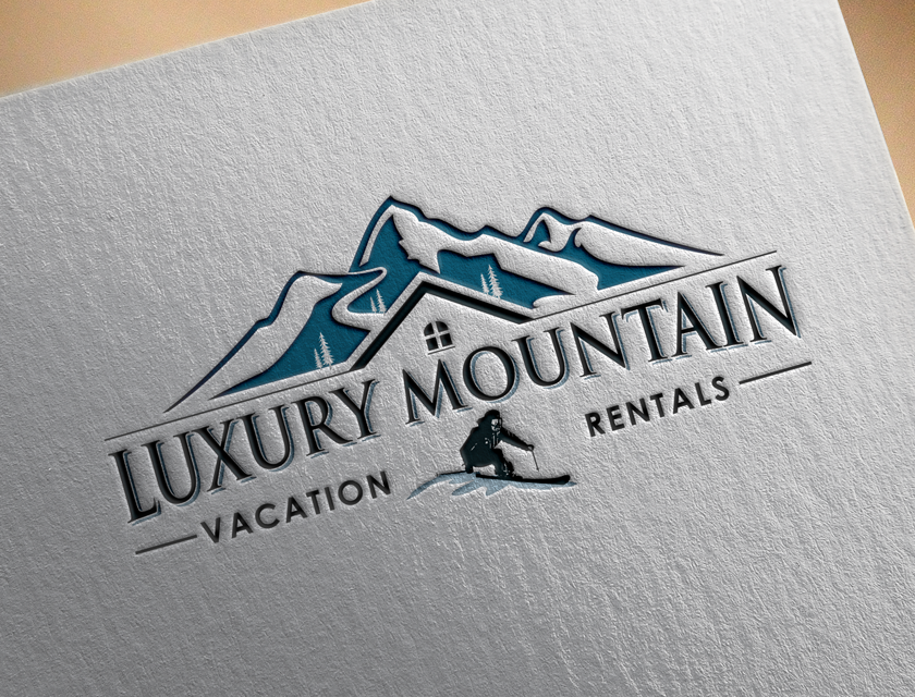 Ski Lodge Logo Design