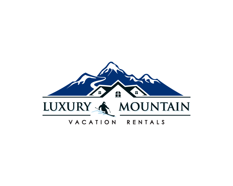 Logo Design for Luxury Mountain Vacation Rentals