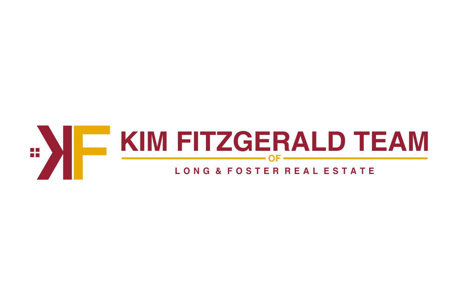 Logo Design for Kim Fitzgerald Team of Long &amp; Foster Real Estate