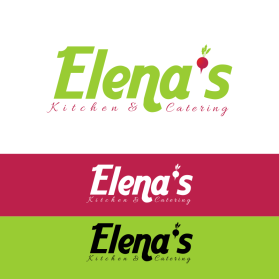Elena's Kitchen &amp; Catering entry by selly888