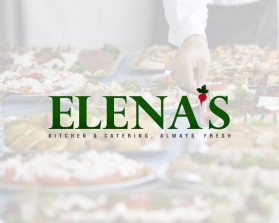 Elena's Kitchen &amp; Catering entry by YourUniqueDesign
