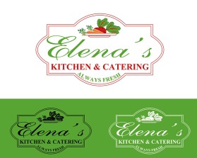 Elena's Kitchen &amp; Catering entry by VG