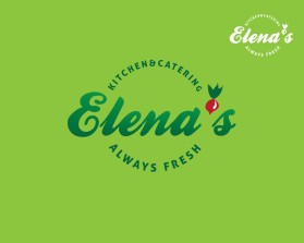 Elena's Kitchen &amp; Catering entry by mv