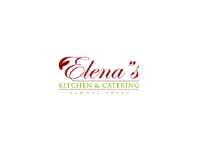 Elena's Kitchen &amp; Catering entry by paczgraphics