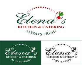 Elena's Kitchen &amp; Catering entry by VG