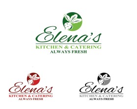 Winning entry: Elena's Kitchen &amp; Catering entry by VG