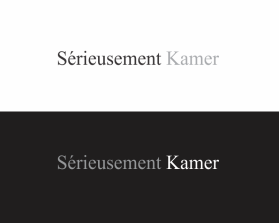S&eacute;rieusement Kamer  entry by taufik30