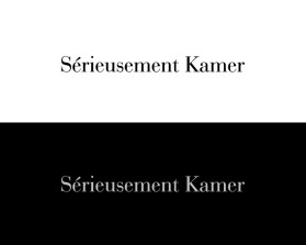 S&eacute;rieusement Kamer  entry by nsdhyd