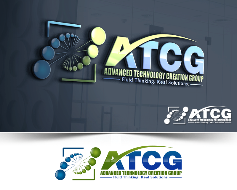 Logo Design for "Advanced Technology Creation Group" or the initials "ATCG"
