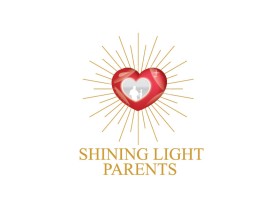 A logo to honor "Shining Light Parents" (with children who have passed) entry by temr