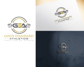 Winning entry: Gold Standard Athletics entry by JBsign