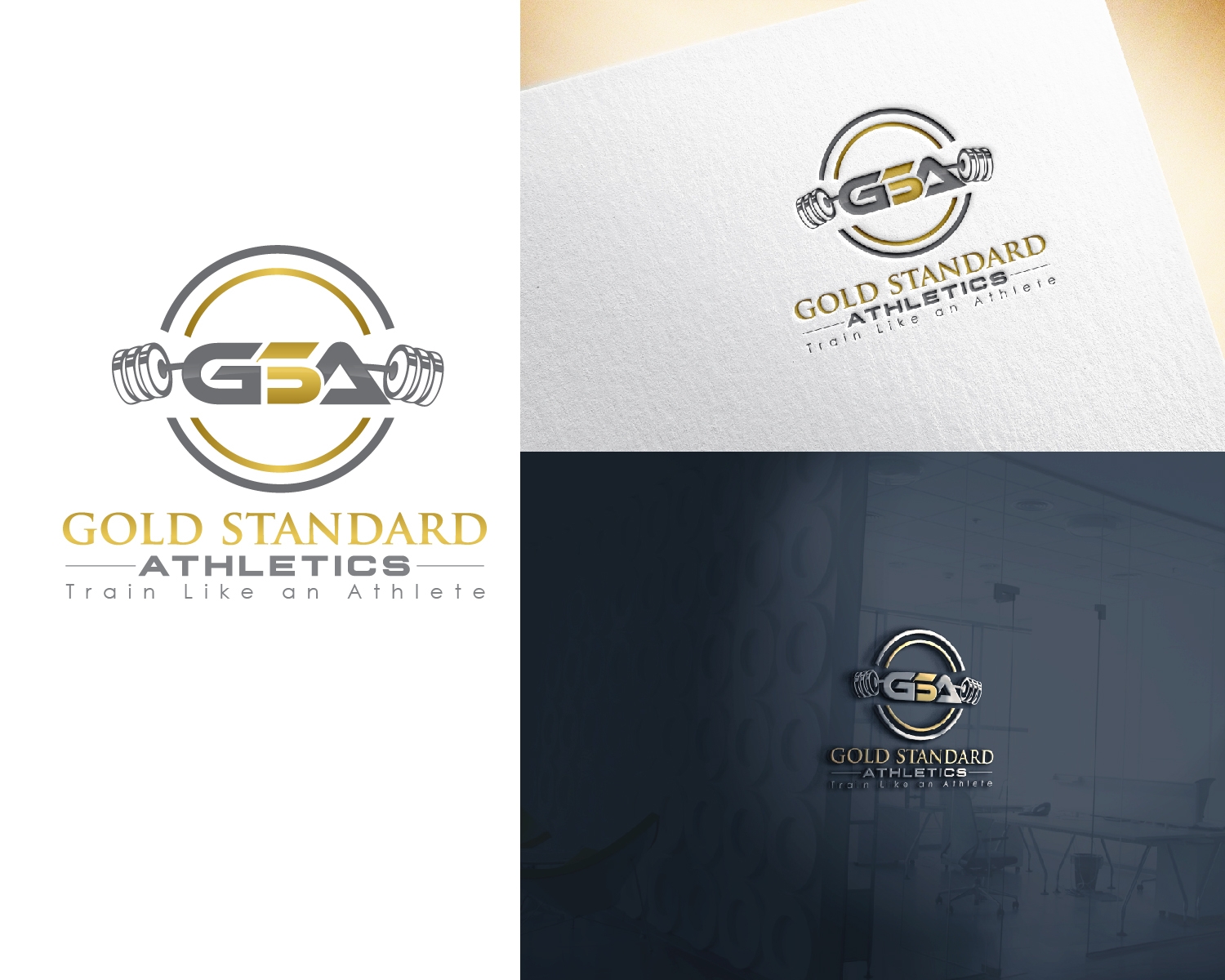 Logo Design for Gold Standard Athletics