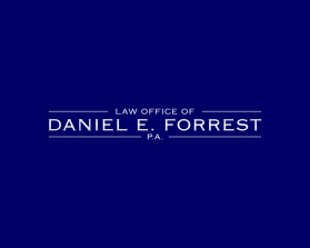 Winning entry: Law Office of Daniel E. Forrest, P.A. entry by Isa