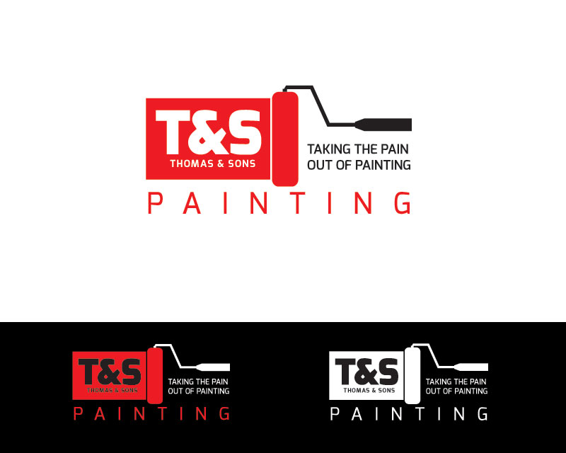 Logo Design for T & S Painting