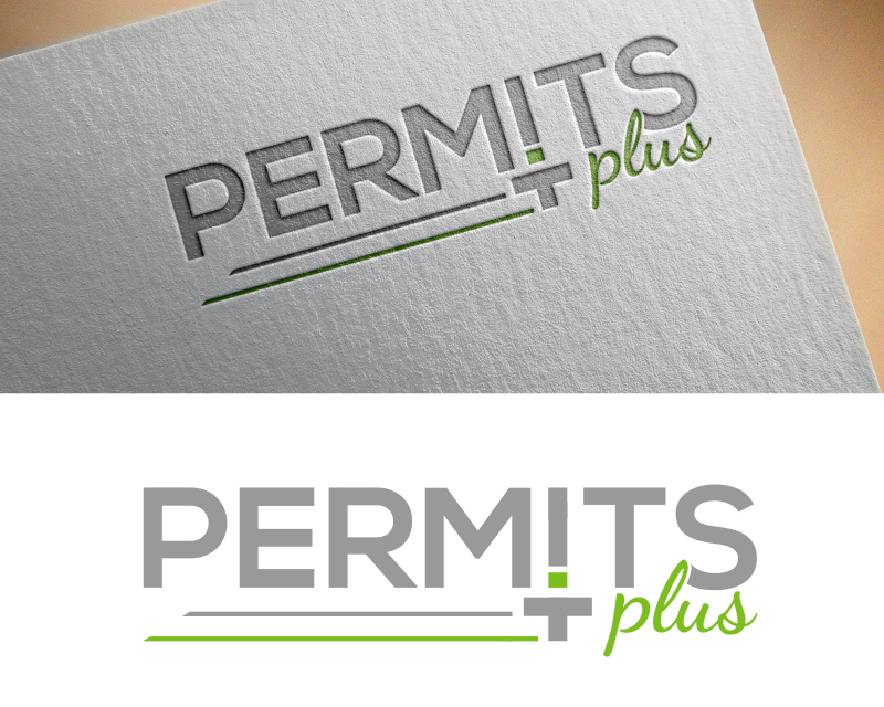 Logo Design for Permits Plus (plus symbol can also be used )