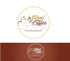 Blend Coffee &amp; Company entry by daridesign