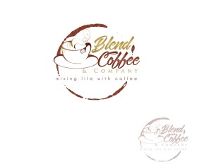 Winning entry: Blend Coffee &amp; Company entry by daridesign