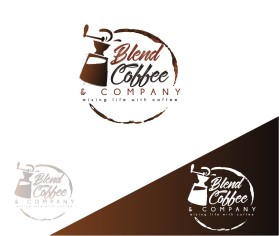 Blend Coffee &amp; Company entry by daridesign