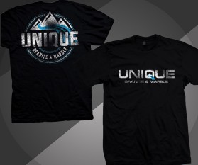 T-Shirt Design entry 1447265 submitted by BadGuys to the T-Shirt Design for Unique Granite and Marble run by kevin.ugm@gmail.com