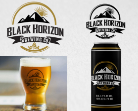 Black Horizon Brewing Company entry by Aleksandra Kateusz