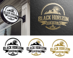 Black Horizon Brewing Company entry by Aleksandra Kateusz