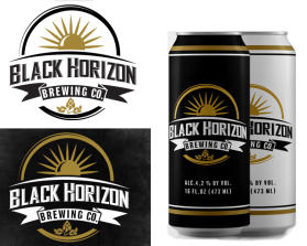 Black Horizon Brewing Company entry by Aleksandra Kateusz