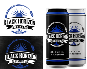 Black Horizon Brewing Company entry by Aleksandra Kateusz