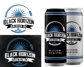 Black Horizon Brewing Company entry by Aleksandra Kateusz