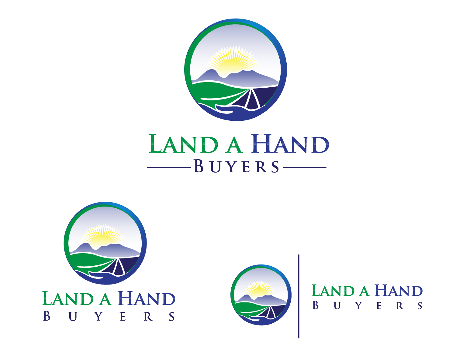 Logo Design for Land a Hand Buyers