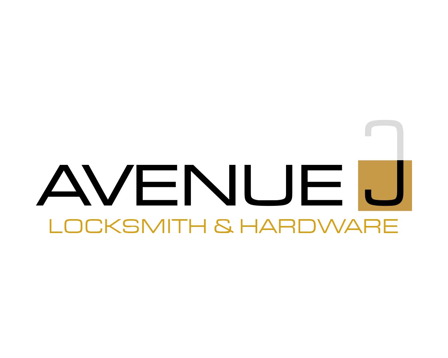 Logo Design for Avenue J Locksmith and Hardware