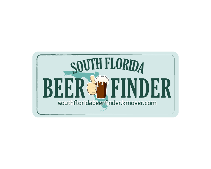 Logo Design for south florida beer finder |  http://southfloridabeerfinder.kmoser.com